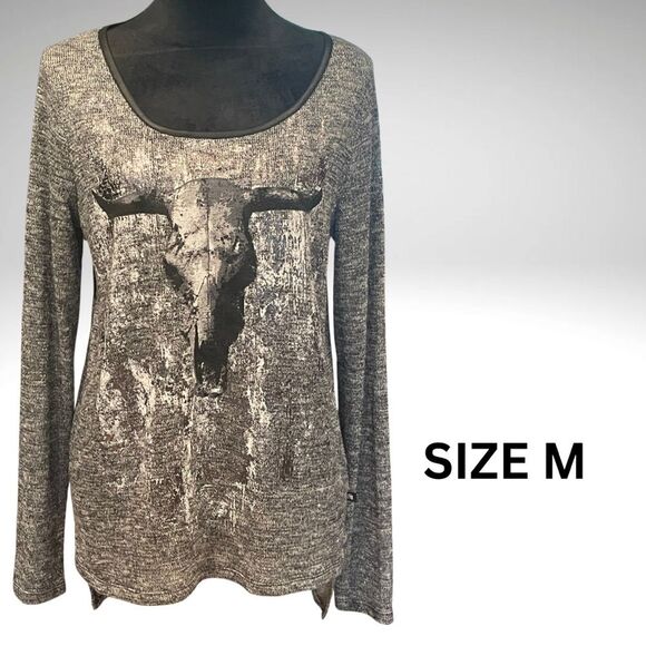 Rock & Republic Tops - Vintage Rock & Republic Black and Gray, Size Medium